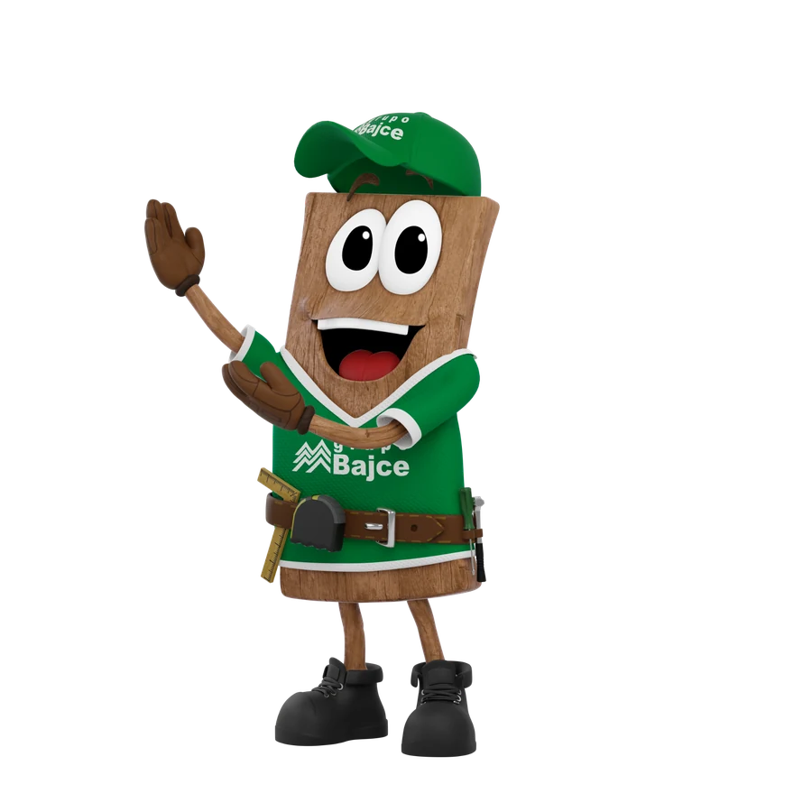 Woody presentando los servicios de Grupo Bajce